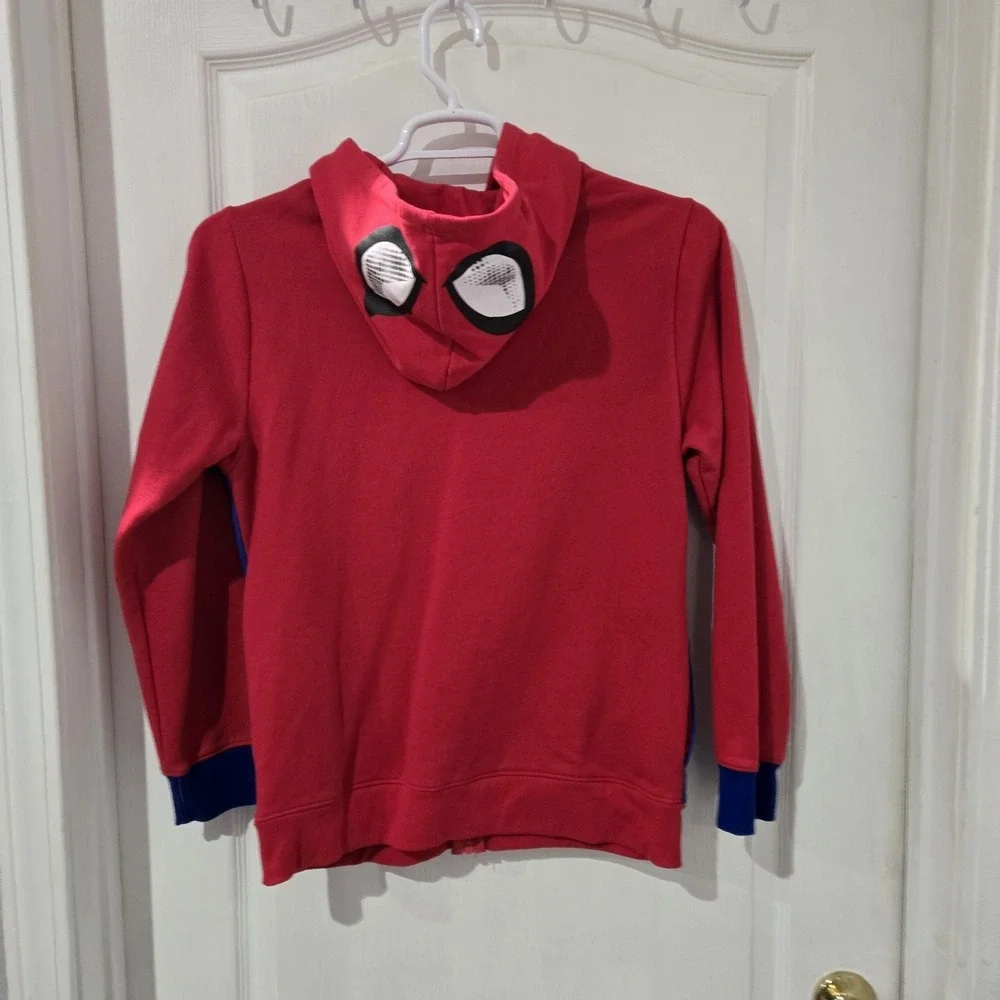 Kids Spiderman Full Zip Hooded Jacket‎ Size Xxl
